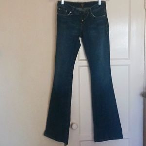 January Jeans Low Cut Flare Jeans Sz 27
